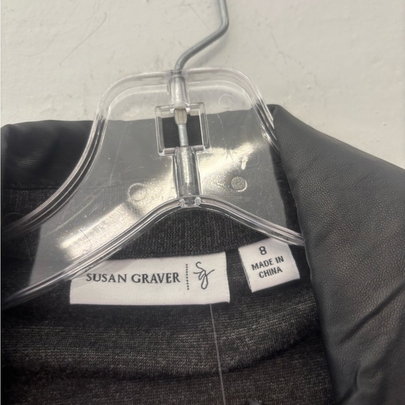 Susan Graver Grey Women's Blazer Size 8 NWT - Picture 2 of 5